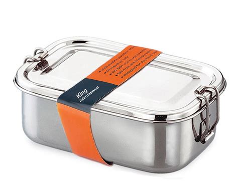 steel lunch box for man|lunch box steel for school.